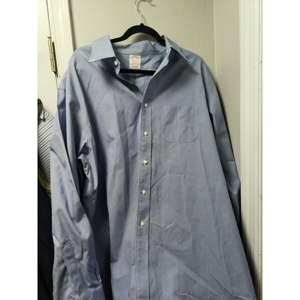 Brooks Brothers Madison Non-Iron 100% Cotton Dress Shirt SIZE 18-36